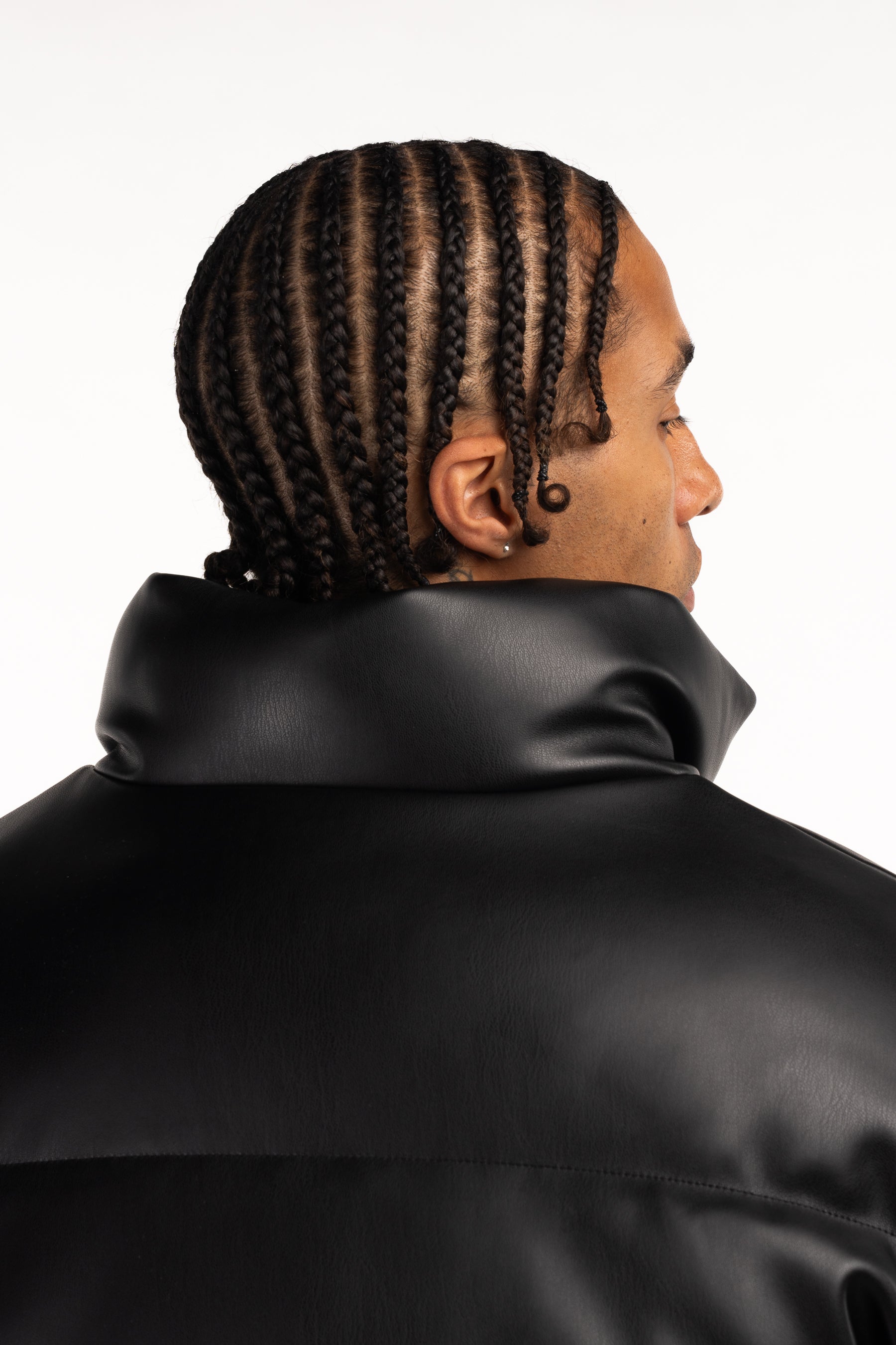 PUFFER LEATHER JACKET V2