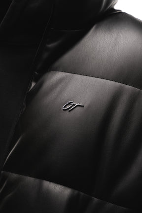 PUFFER LEATHER JACKET V2