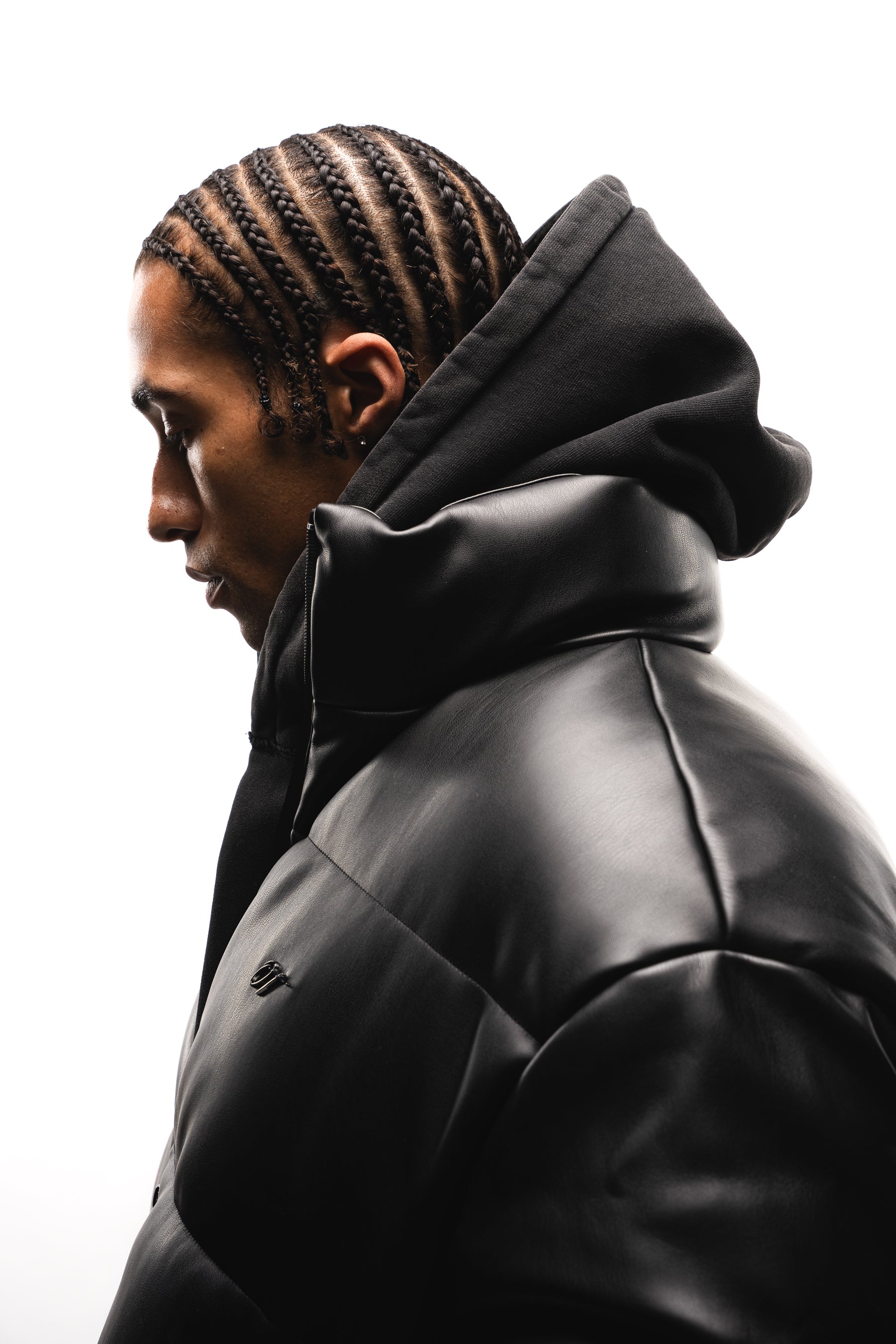 PUFFER LEATHER JACKET V2