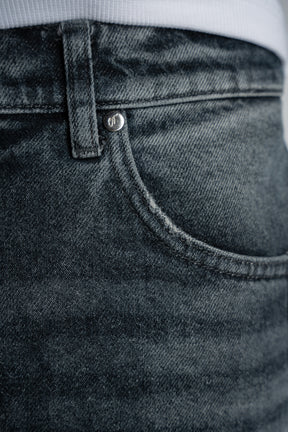 Washed Blue Rivet Denim