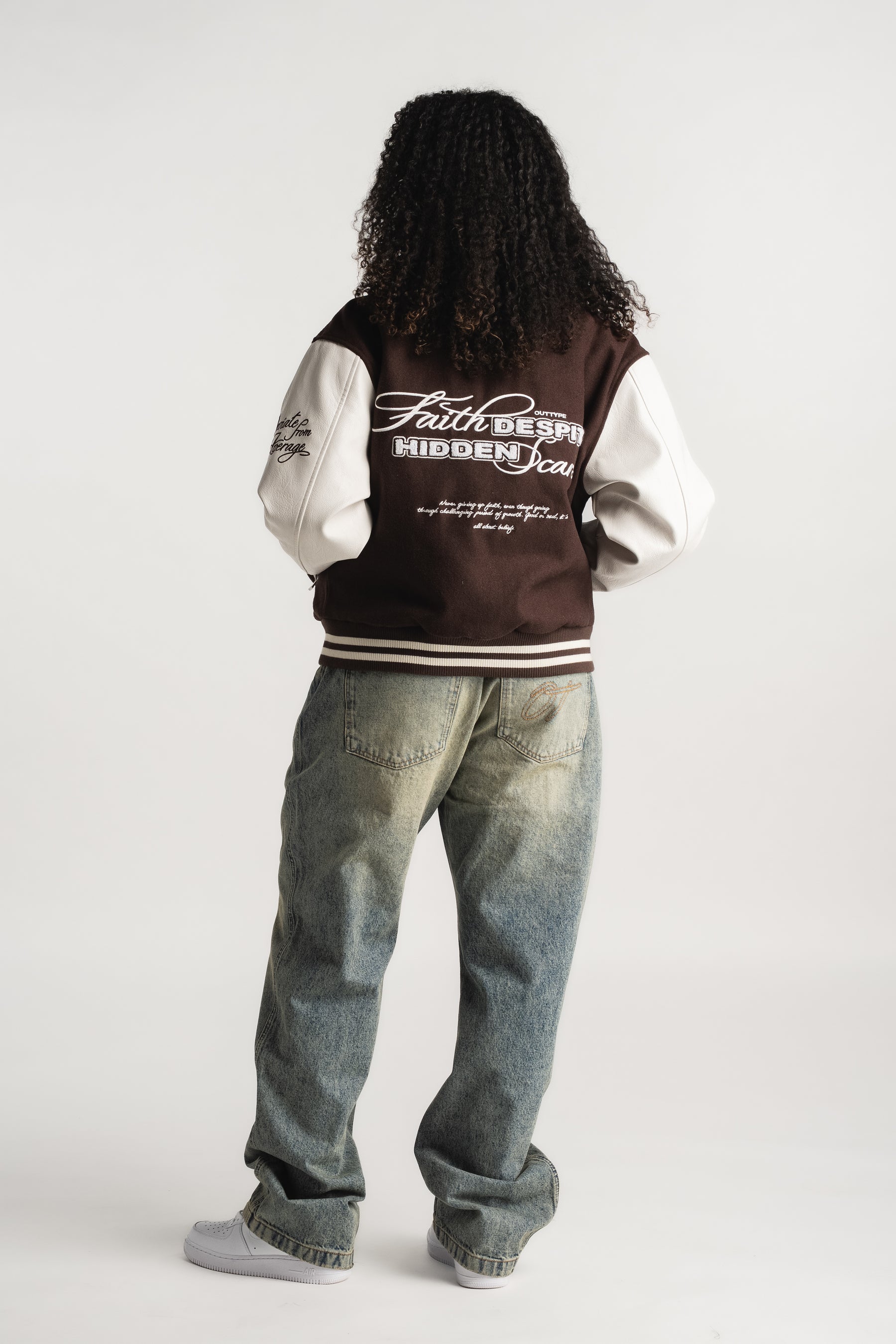 "Faith & Scars" Varsity Jacket