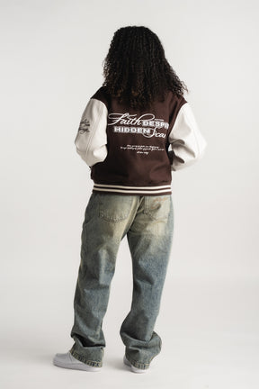 "Faith & Scars" Varsity Jacket