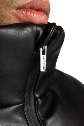 PUFFER LEATHER JACKET V2