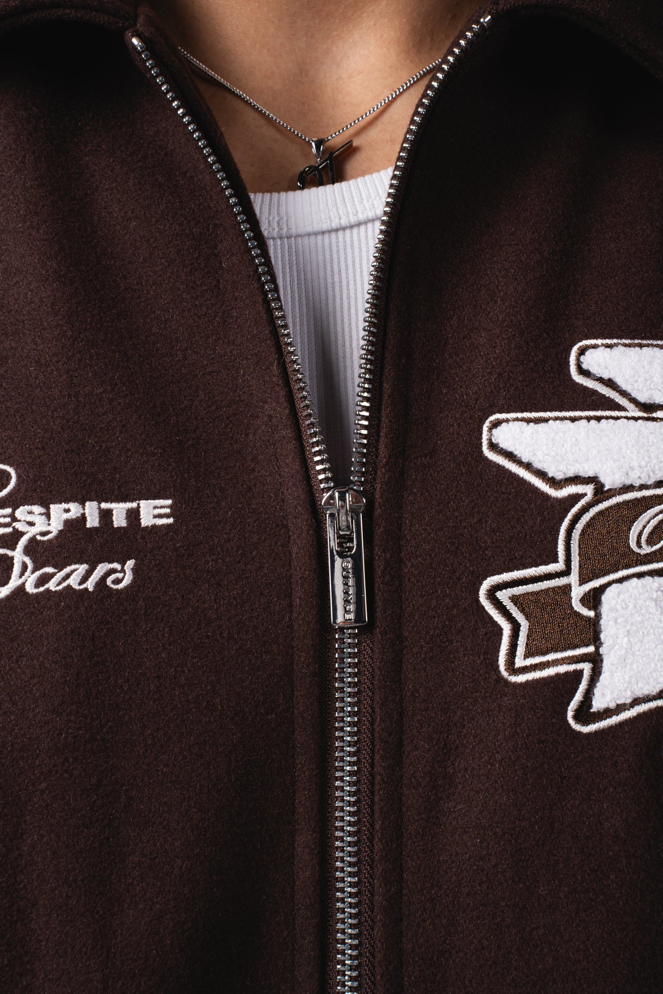 "Faith & Scars" Varsity Jacket