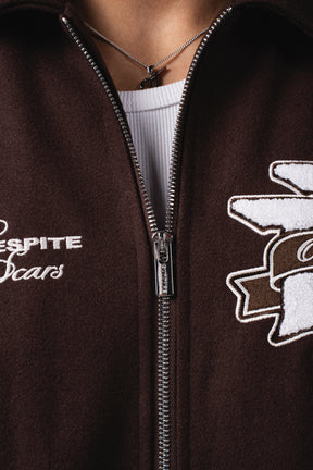 "Faith & Scars" Varsity Jacket