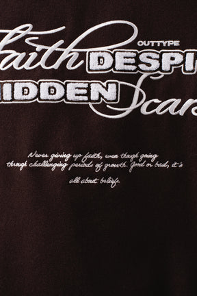 "Faith & Scars" Varsity Jacket