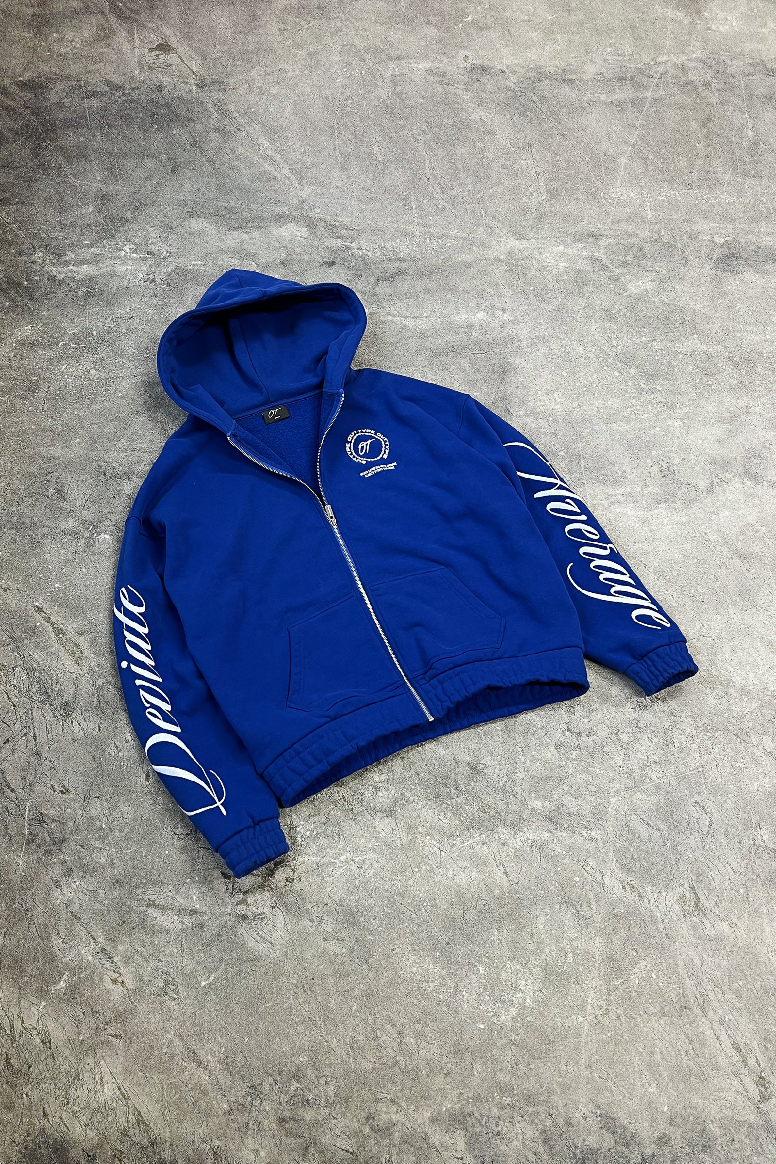 EMBROIDERY ZIPP HOODIE