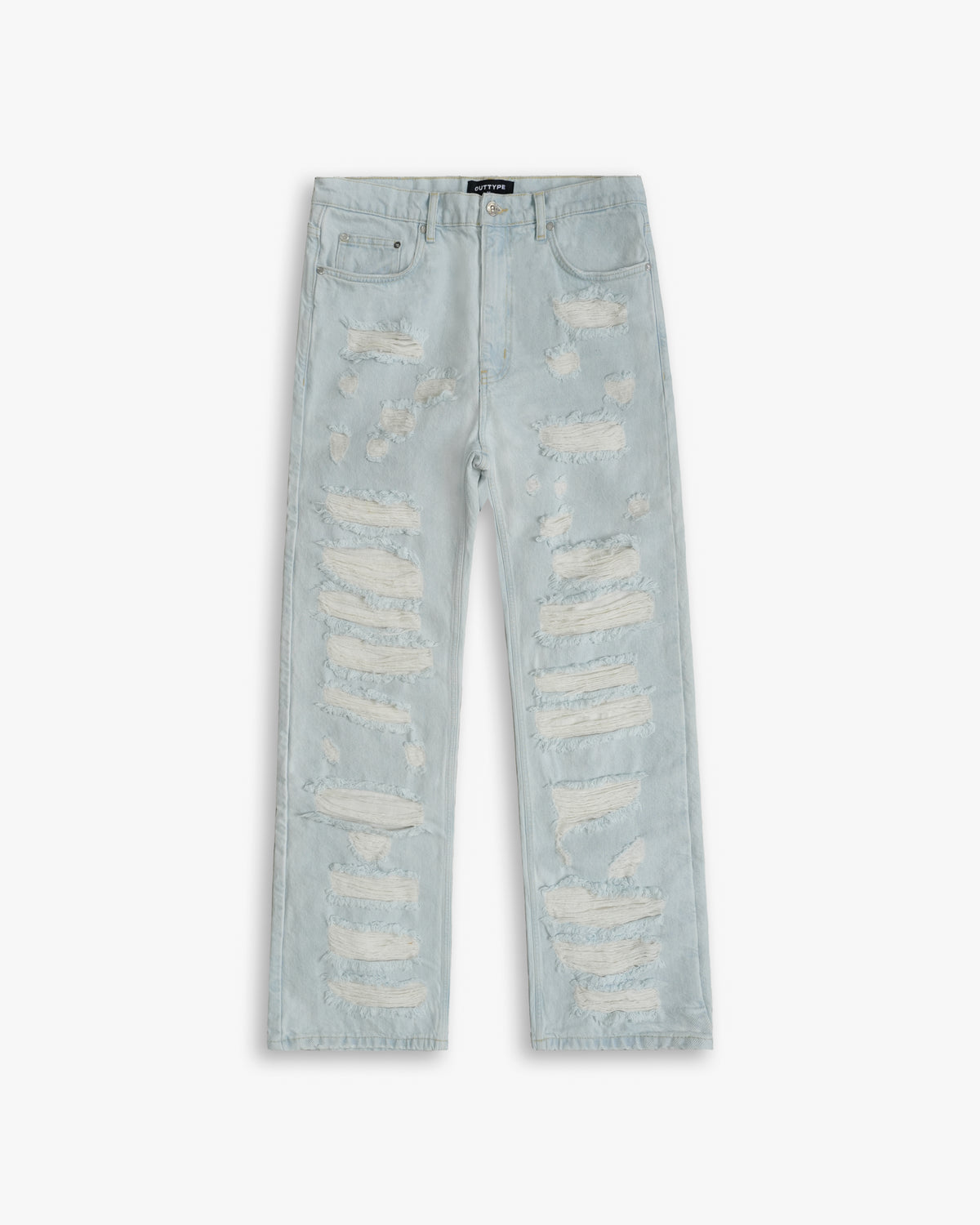 FULL DISTRESSED DENIM