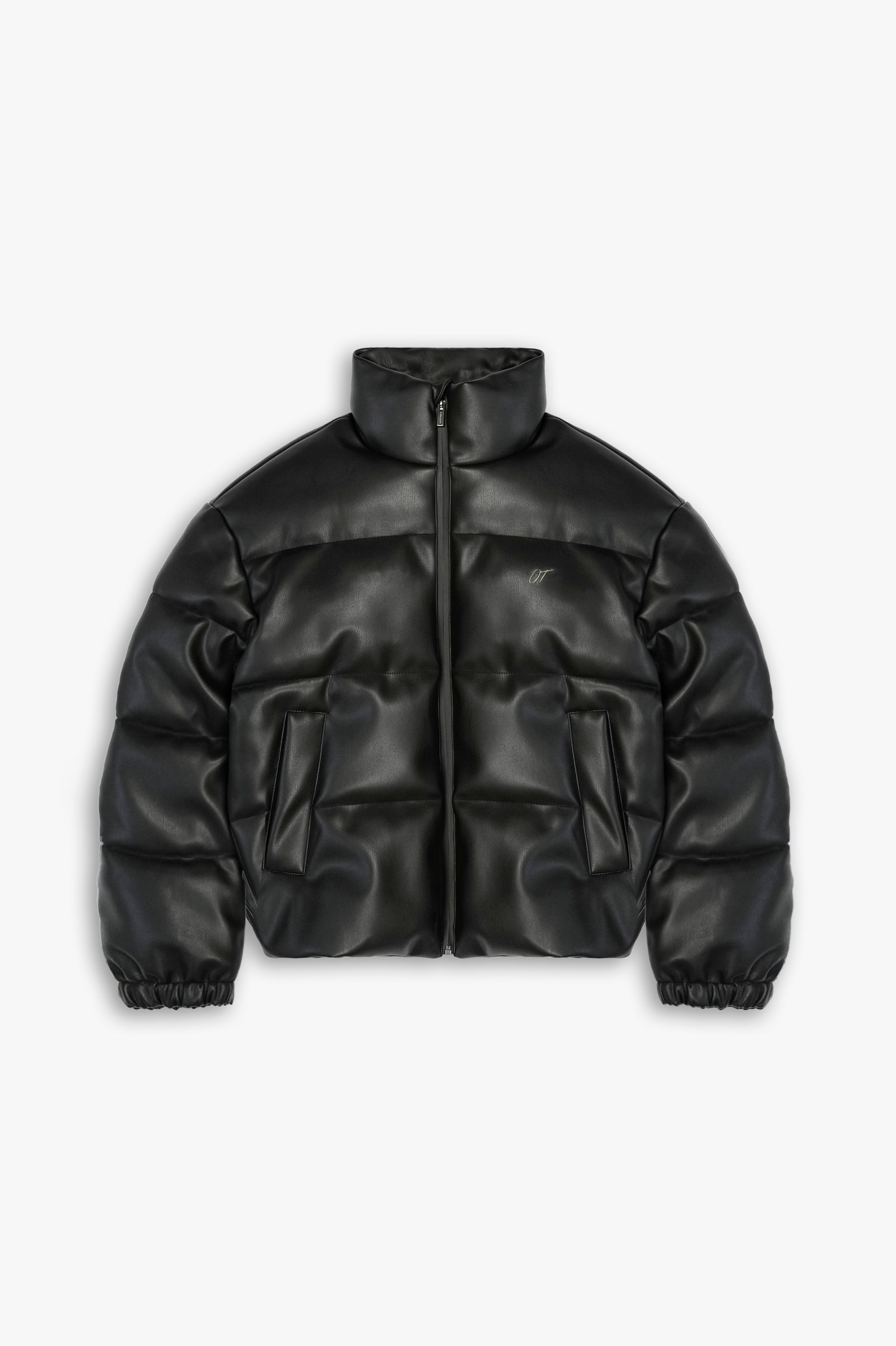 PUFFER LEATHER JACKET V2