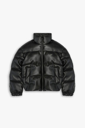 PUFFER LEATHER JACKET V2